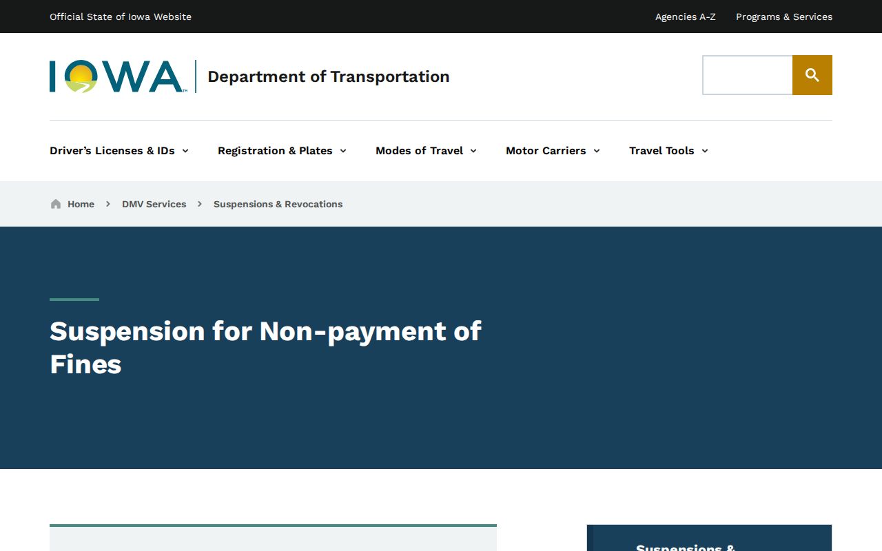 Franklin County traffic warrant Iowa DOT clearance guidance